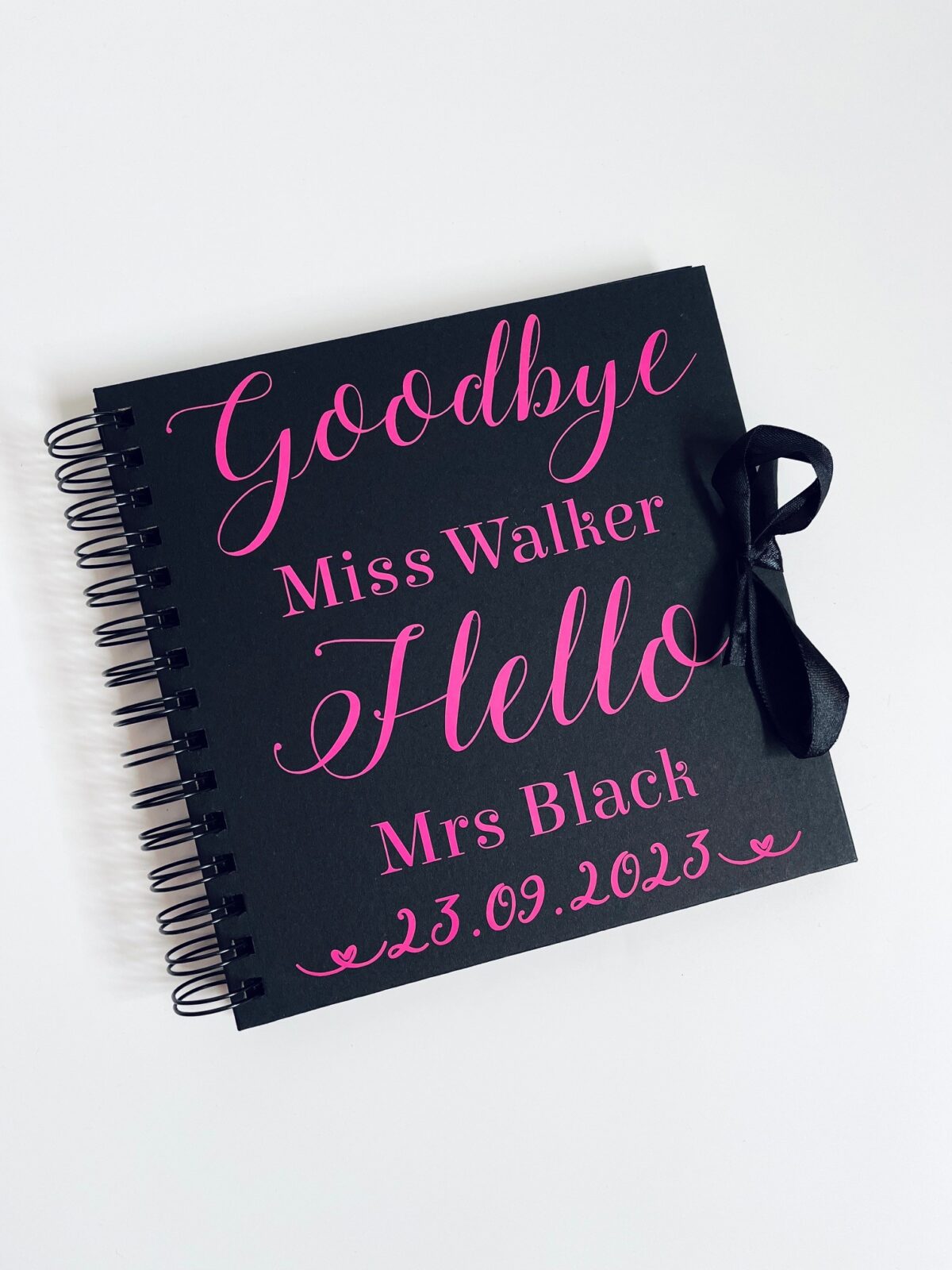 The Personalised Wedding Room