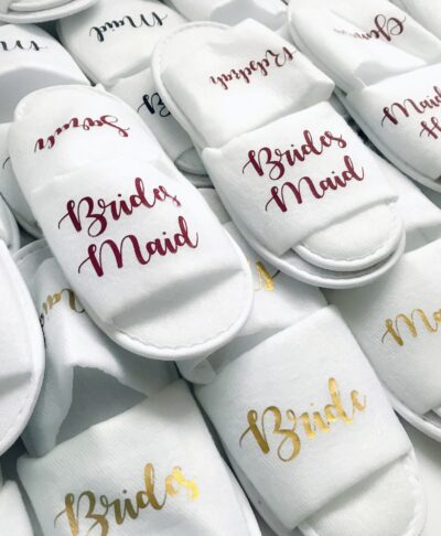 bridesmaid slippers