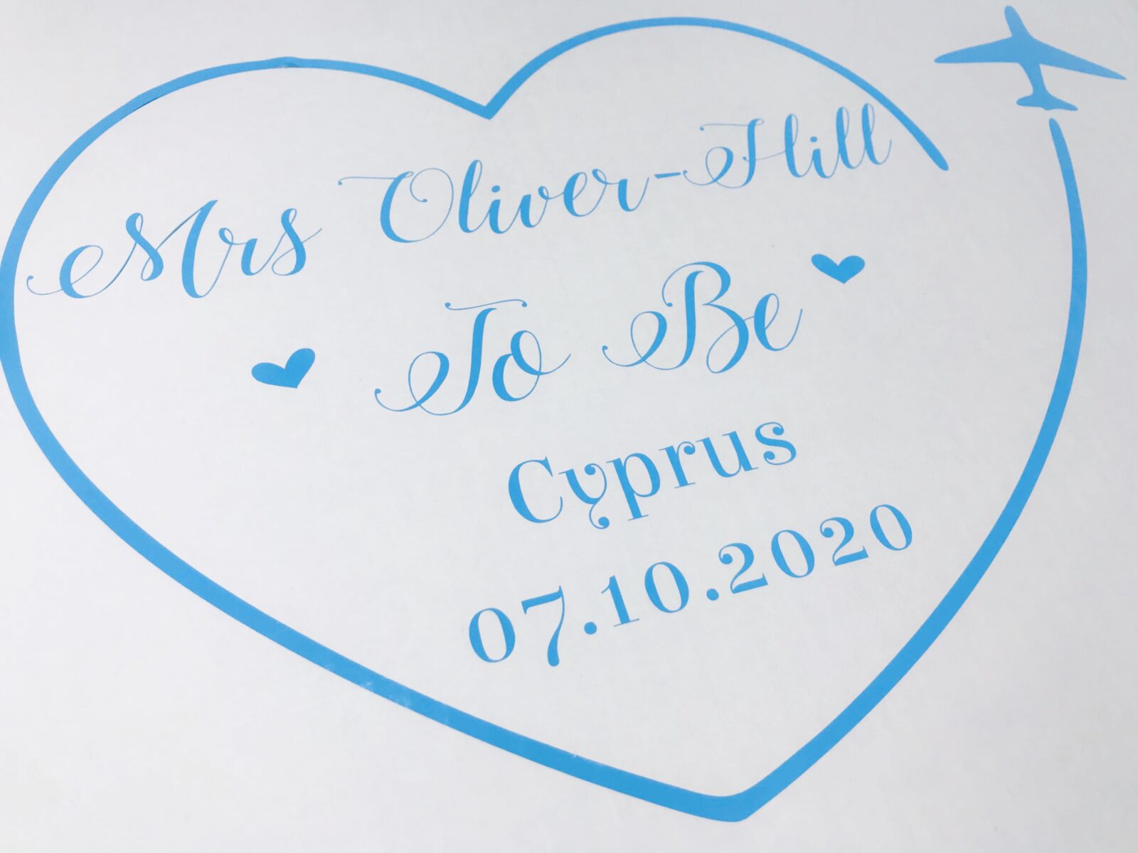 The Personalised Wedding Room