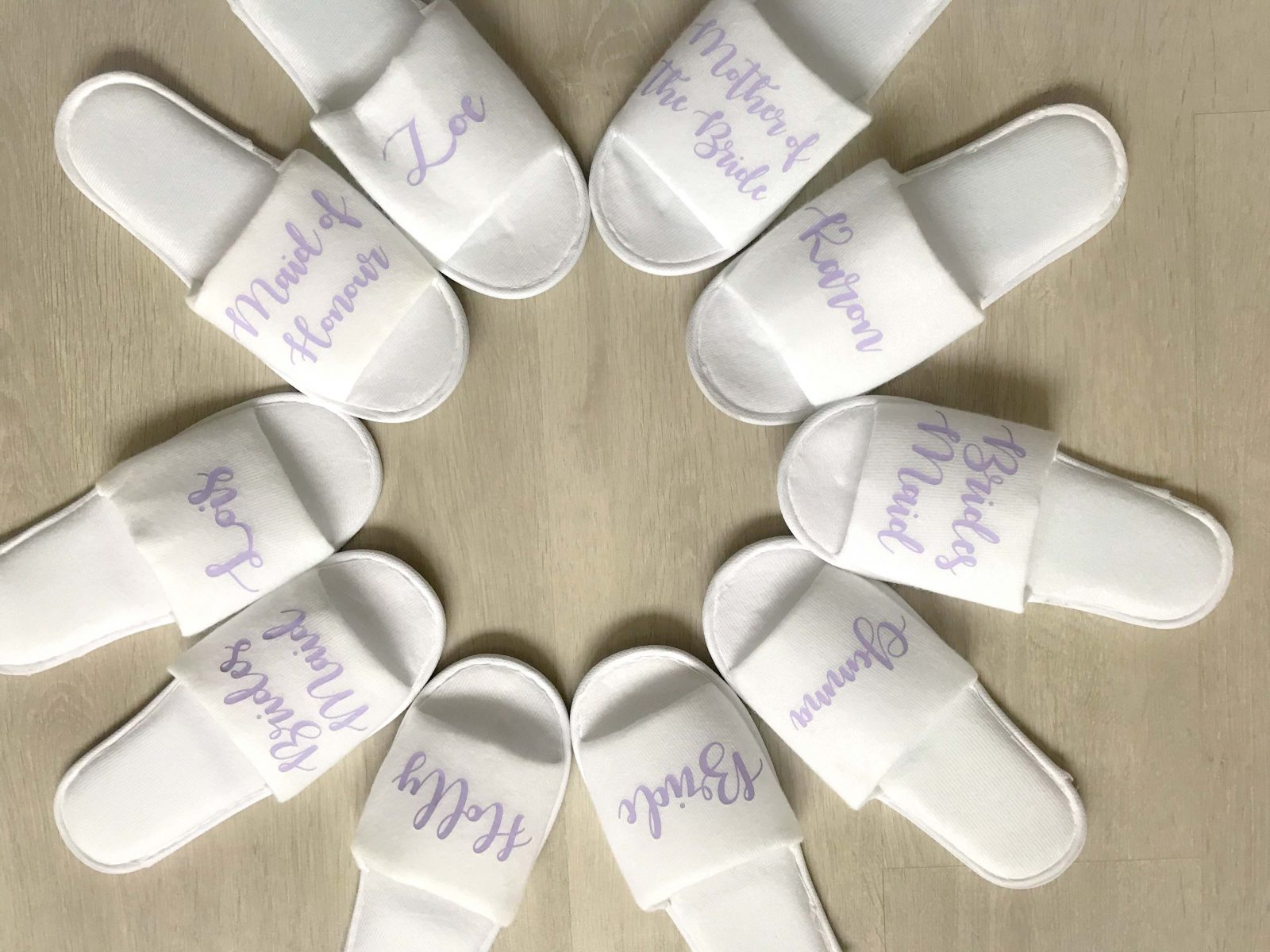 The Personalised Wedding Room