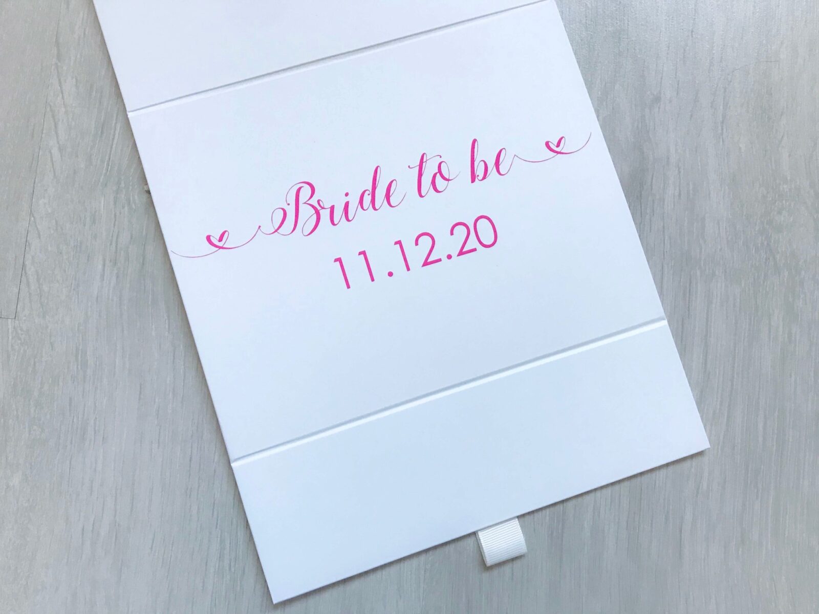 The Personalised Wedding Room