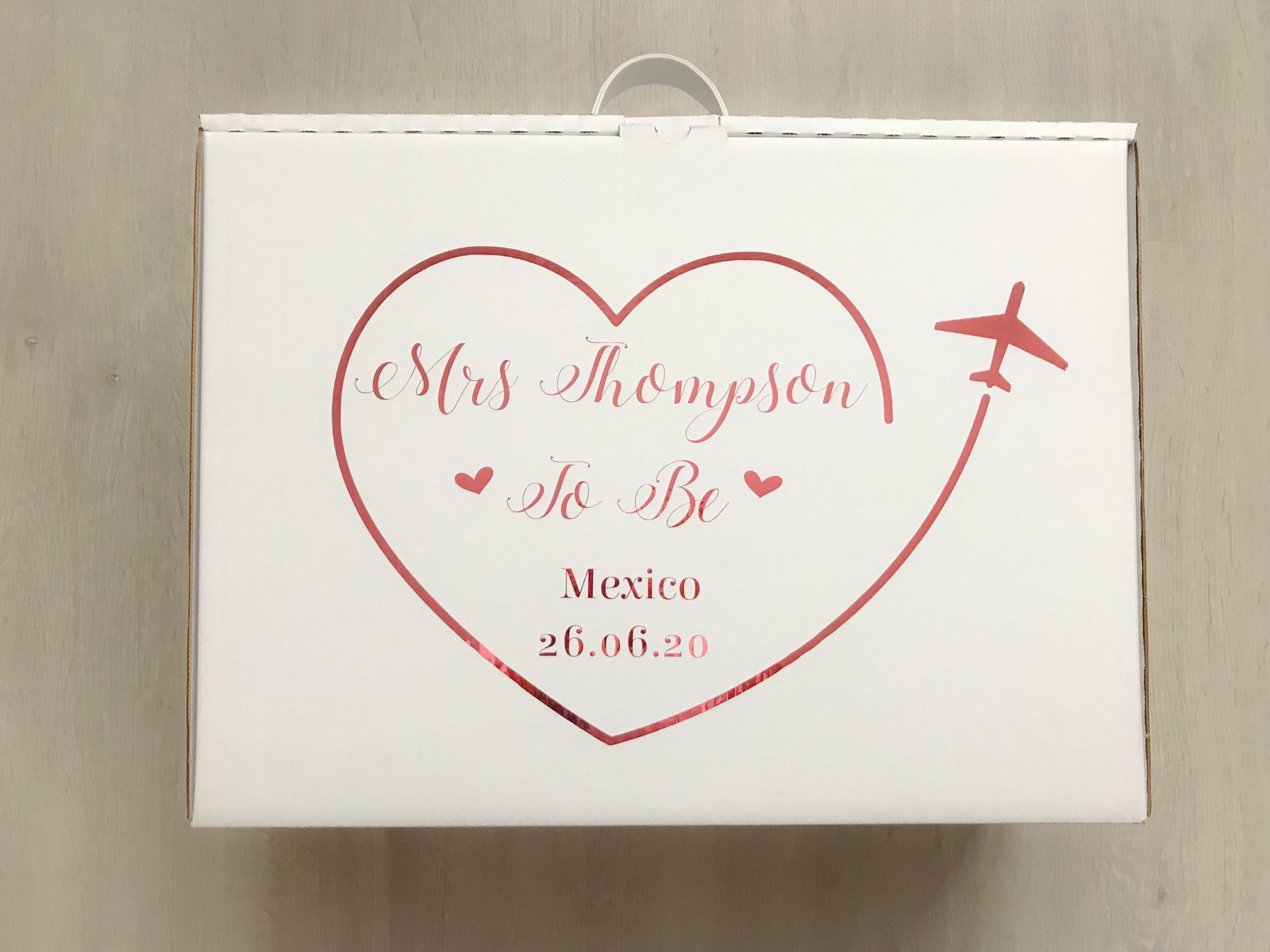 The Personalised Wedding Room