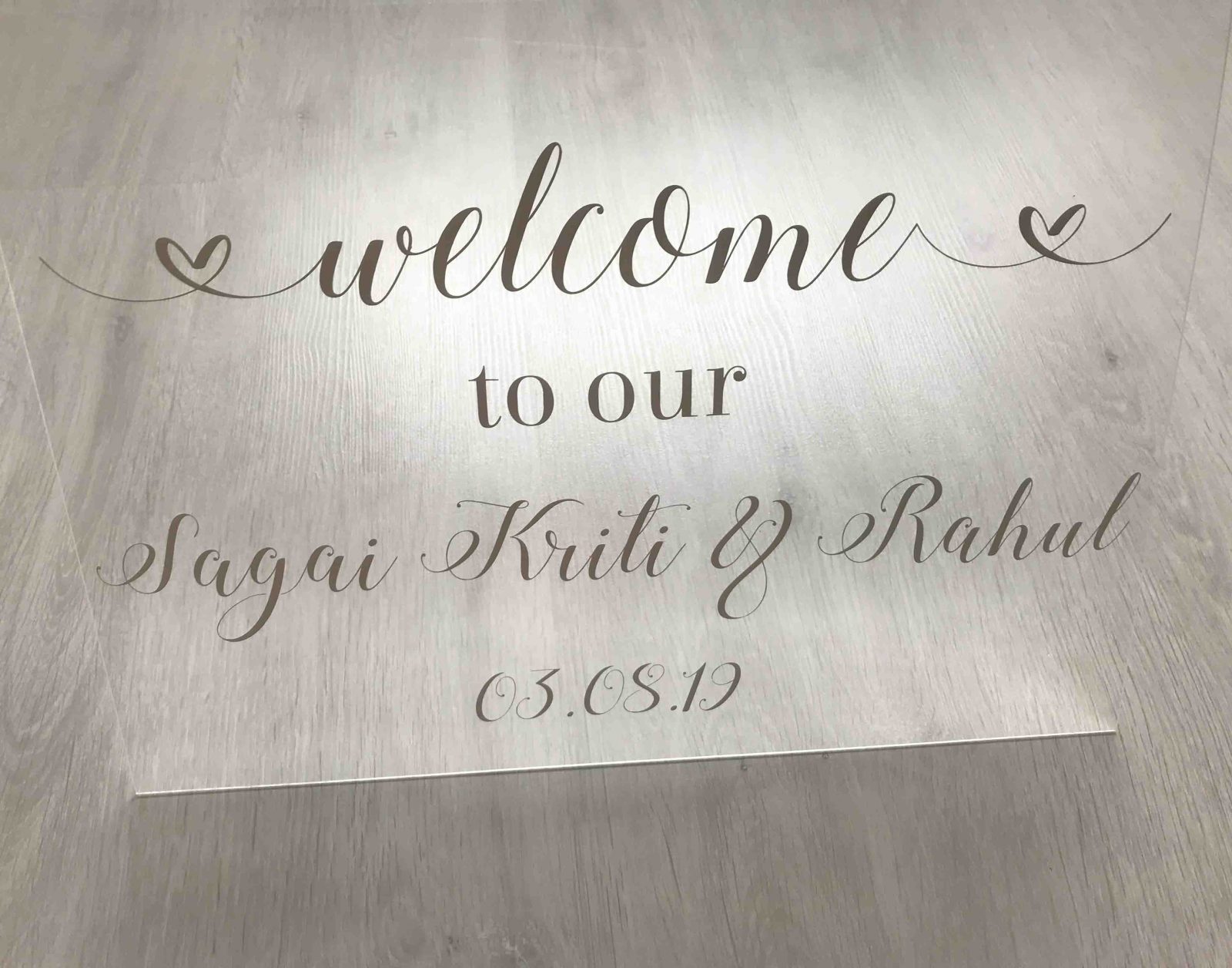 The Personalised Wedding Room