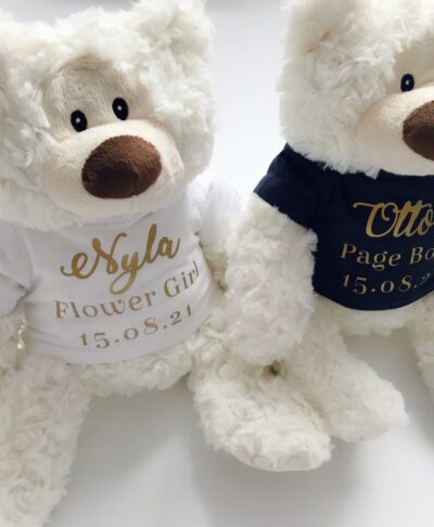 personalised teddy bear