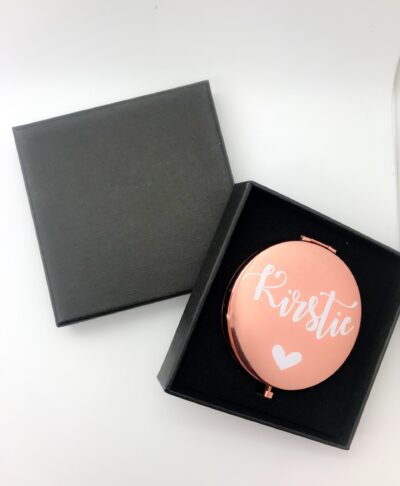 personalised cosmetic mirror