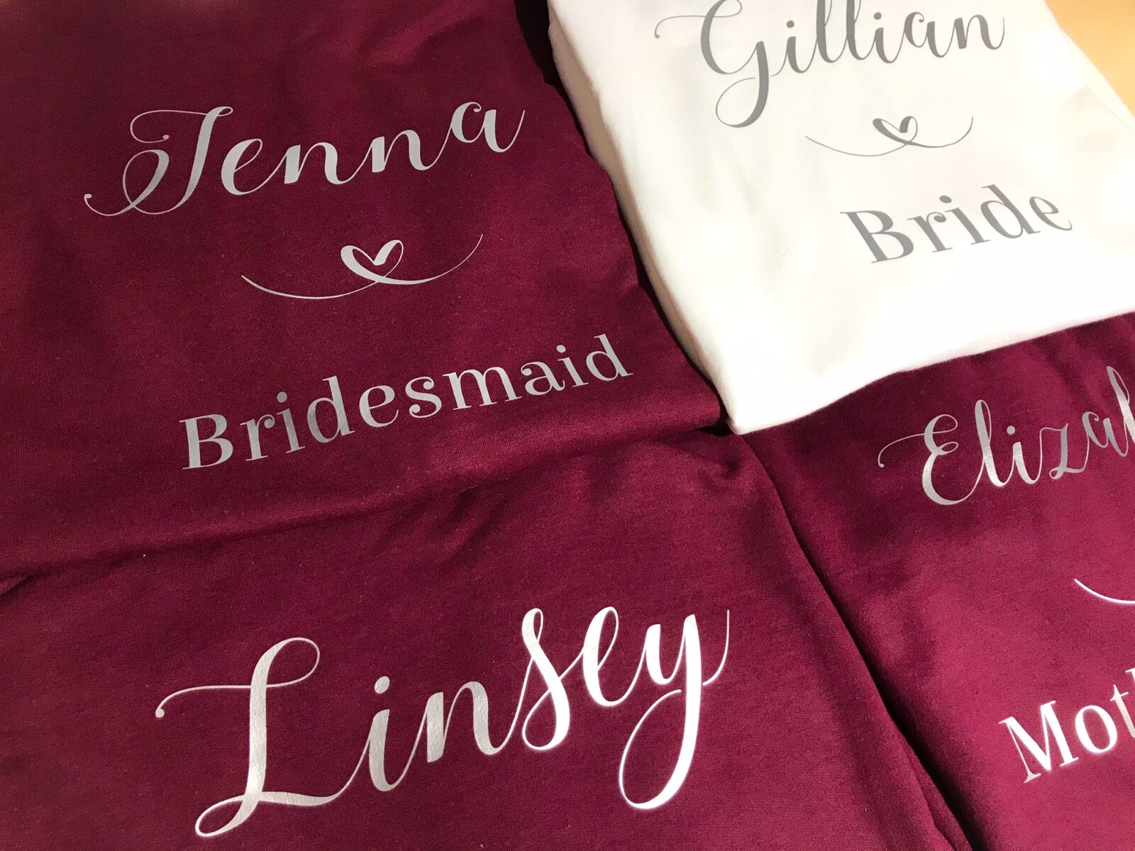 The Personalised Wedding Room