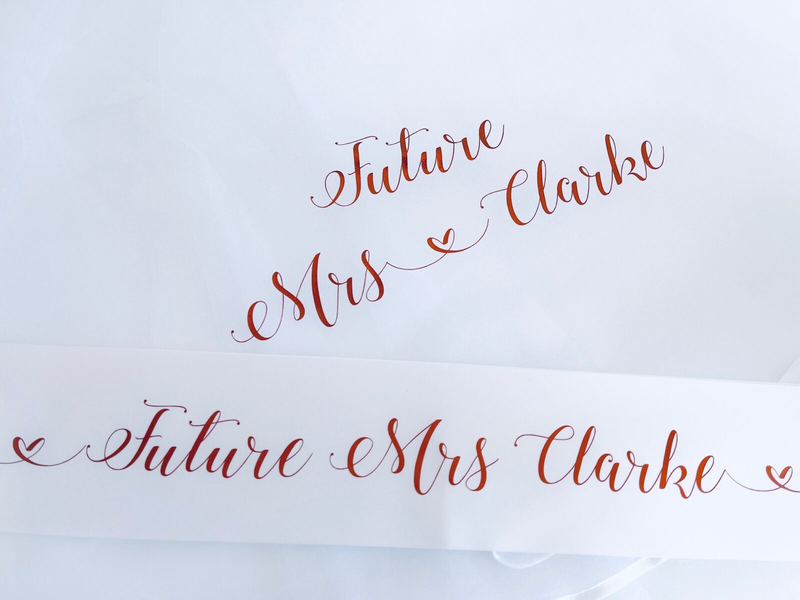 The Personalised Wedding Room