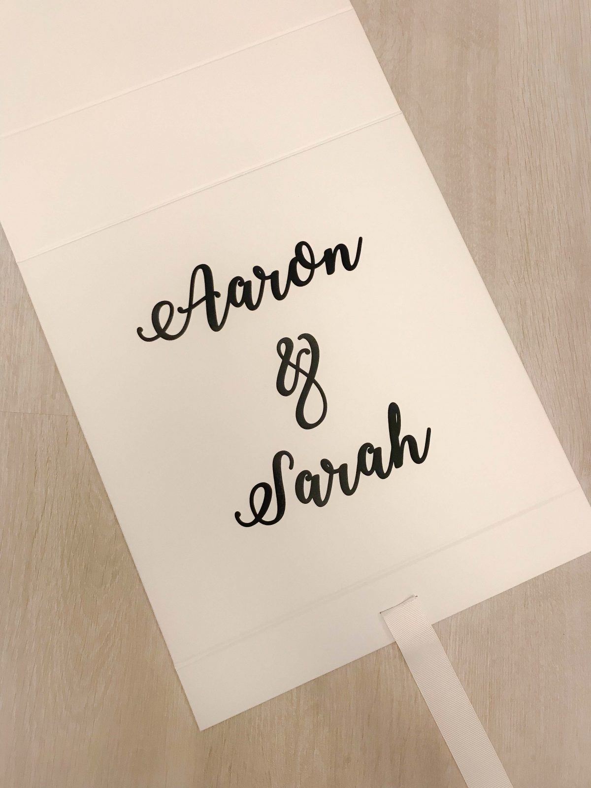 The Personalised Wedding Room