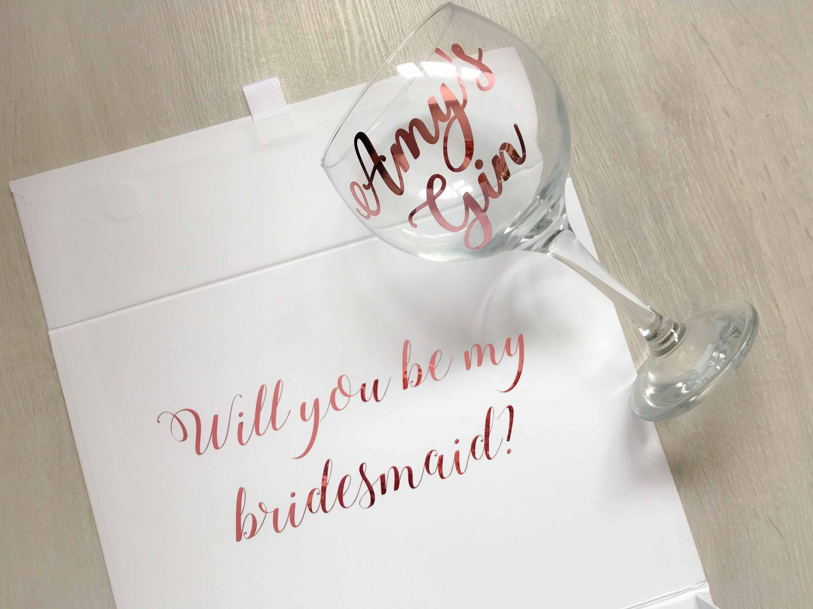 The Personalised Wedding Room