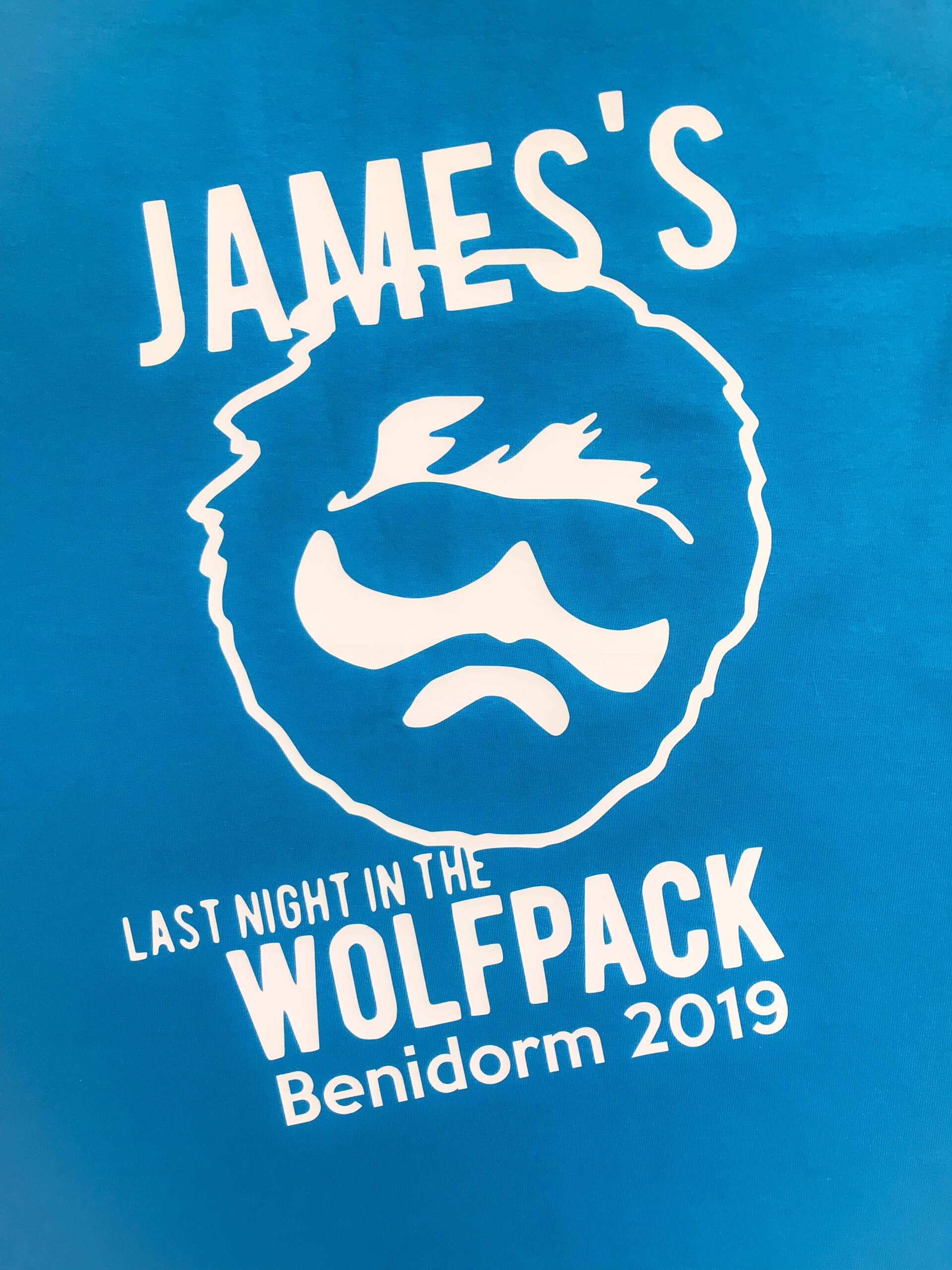 wolfpack stag do tshirt