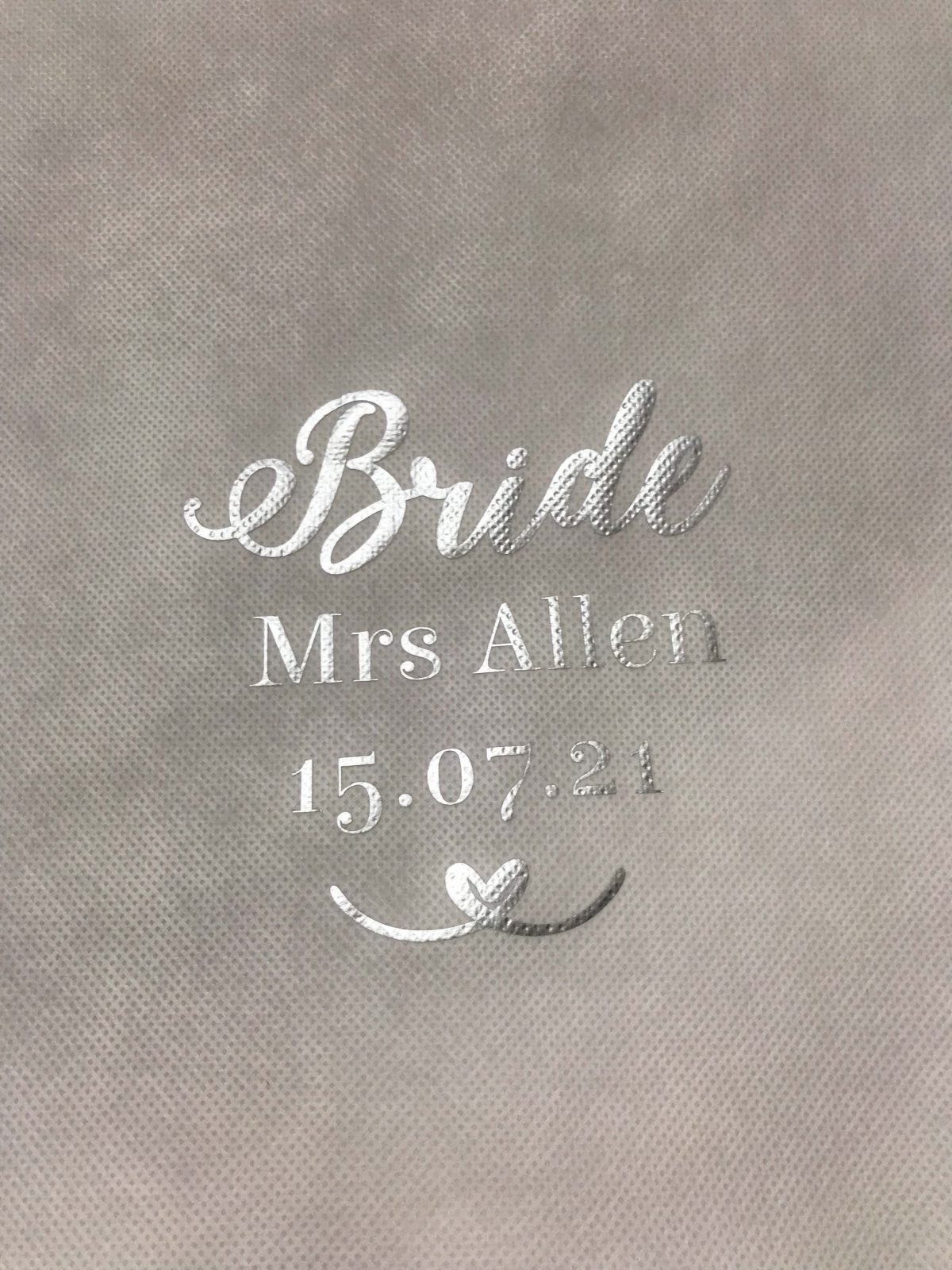 The Personalised Wedding Room