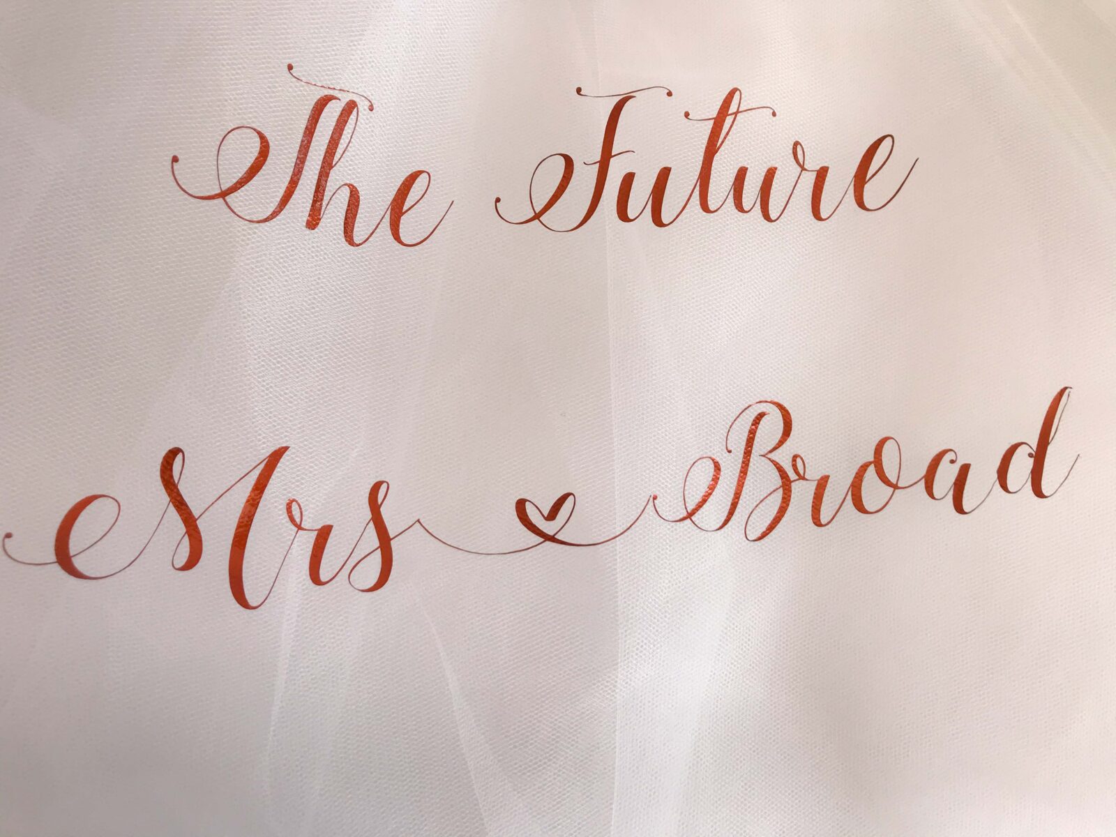 The Personalised Wedding Room