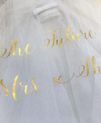 future mrs white veil