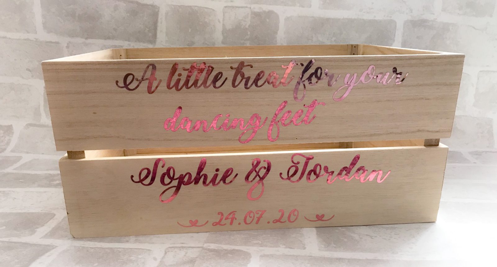 The Personalised Wedding Room