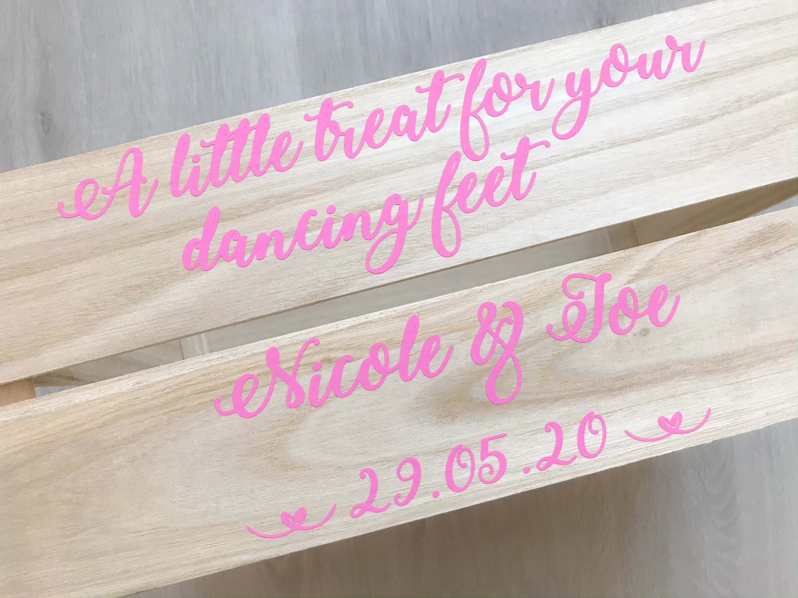 The Personalised Wedding Room