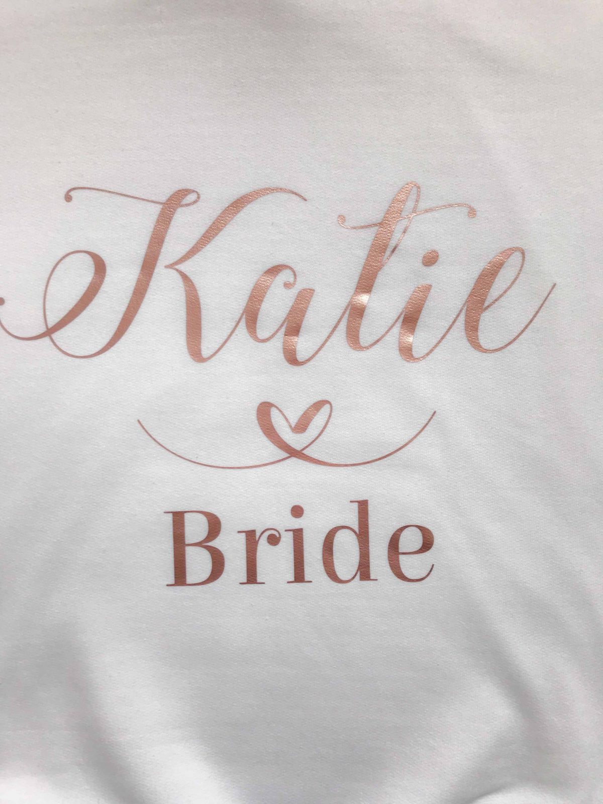 The Personalised Wedding Room