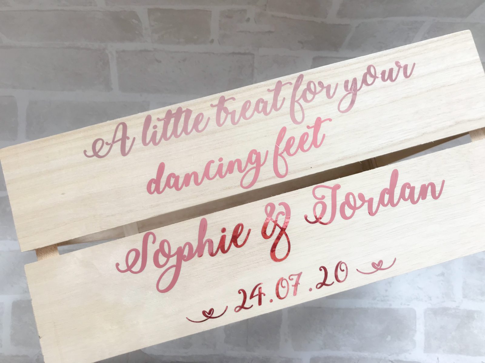 The Personalised Wedding Room