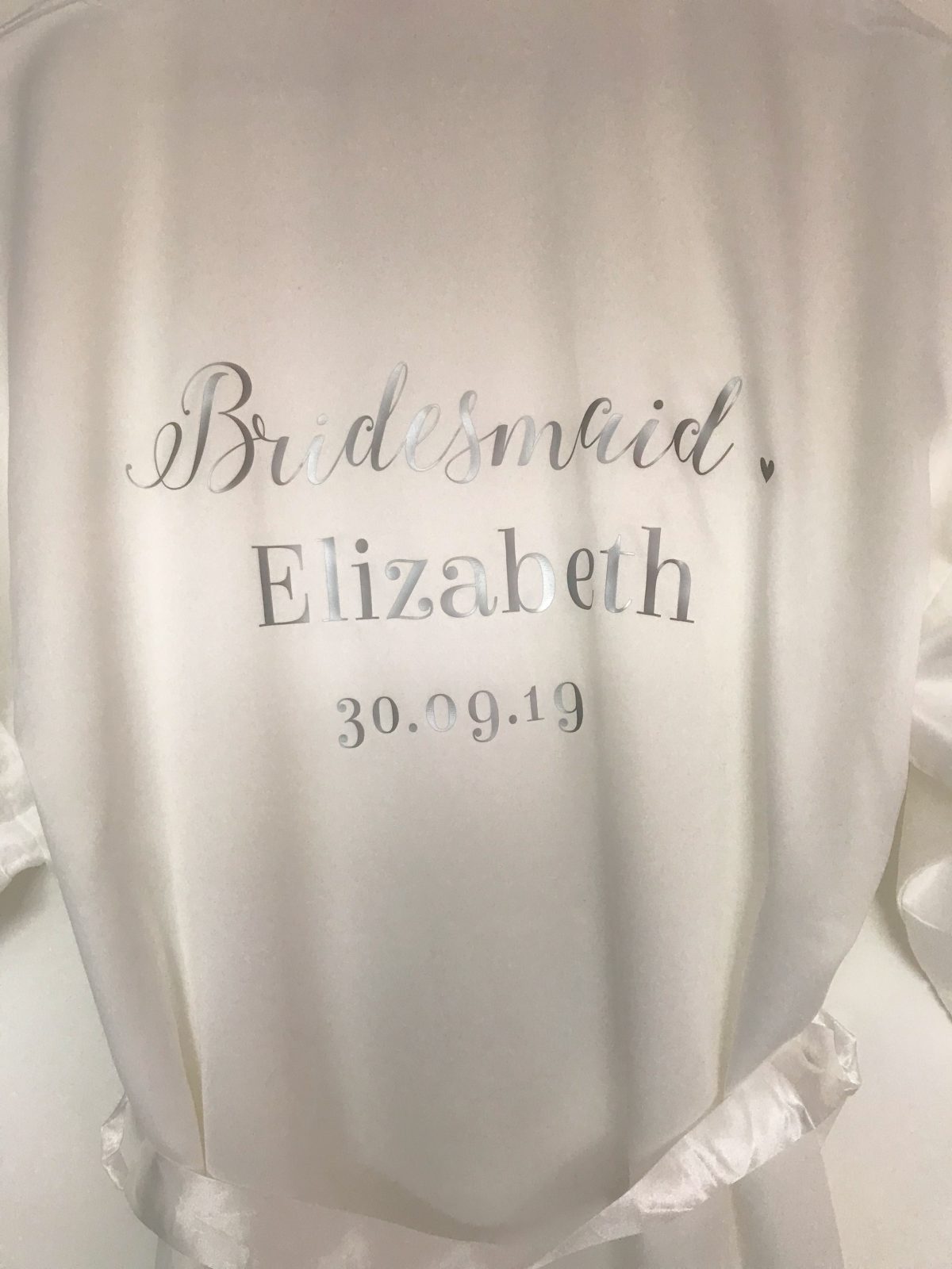 The Personalised Wedding Room