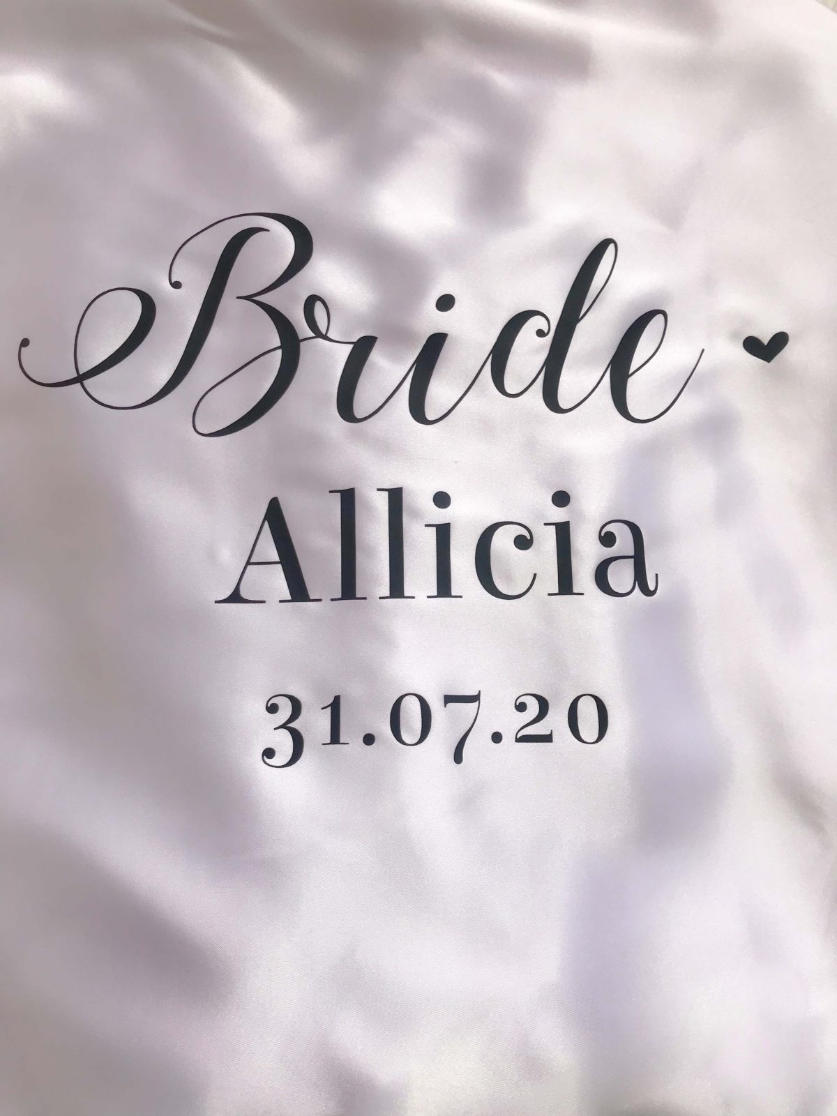 The Personalised Wedding Room