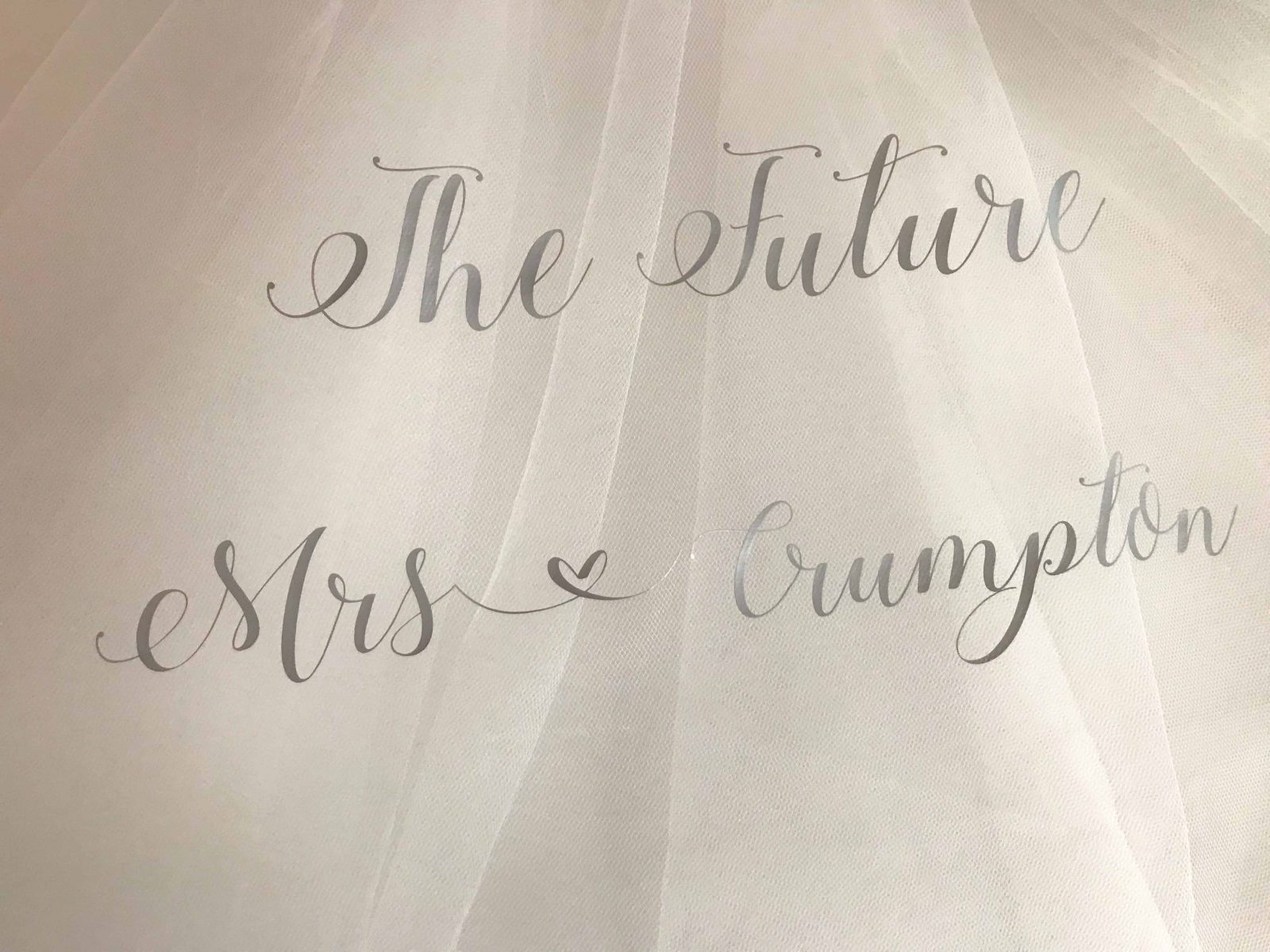 The Personalised Wedding Room