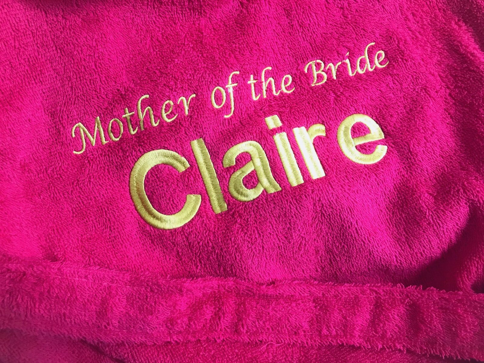 The Personalised Wedding Room