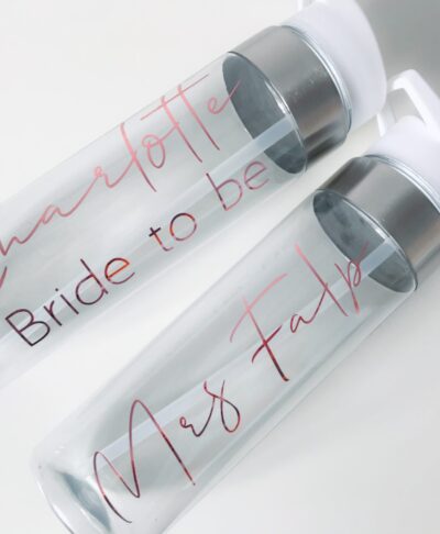 personalised water bottle