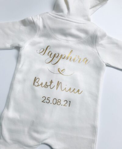 childrens wedding role onesie