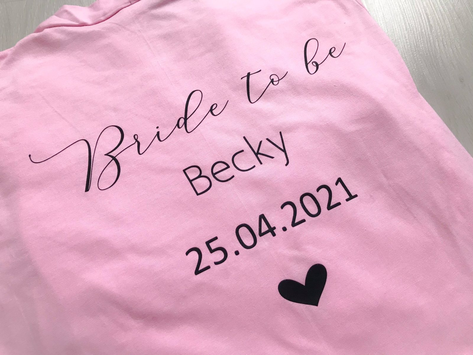 The Personalised Wedding Room