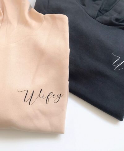 personalised bridal hoodie