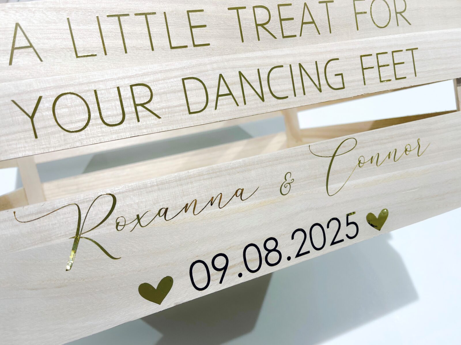 The Personalised Wedding Room