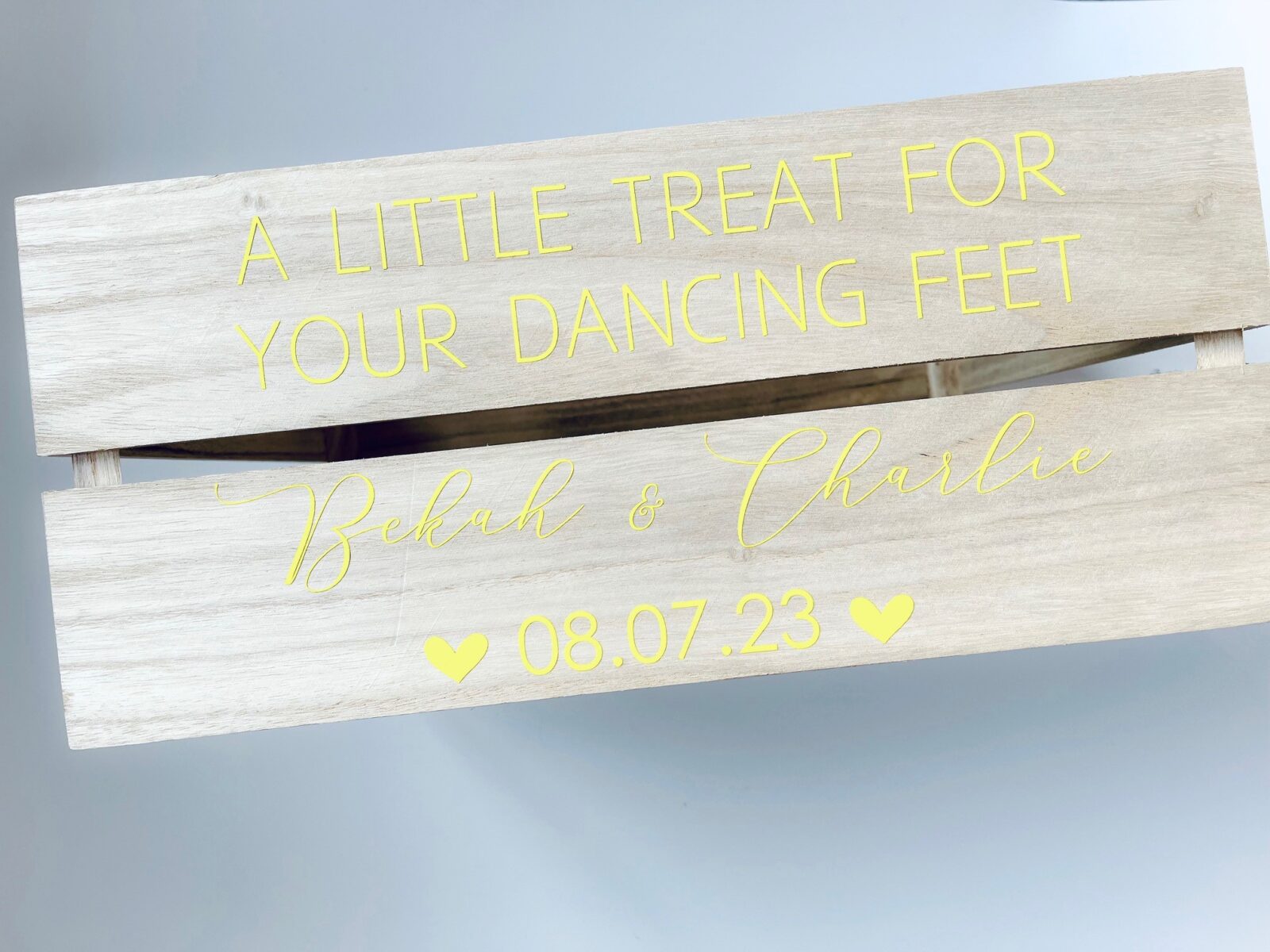 The Personalised Wedding Room
