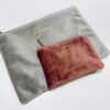Personalised Velvet Clutch Pouch